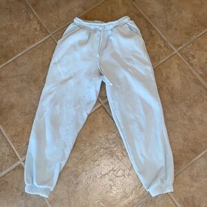 Light blue sweatpants